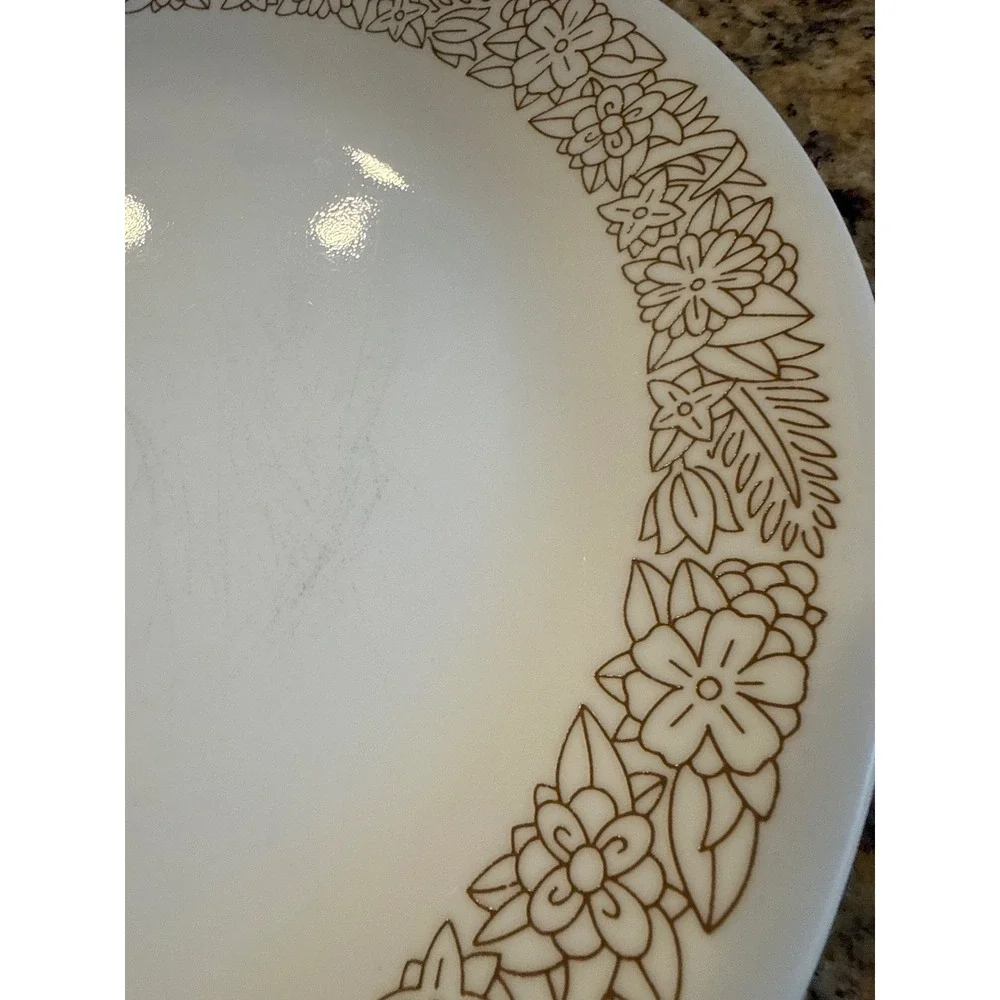 Corelle Autumn Stitch Dinner Plate 10.25